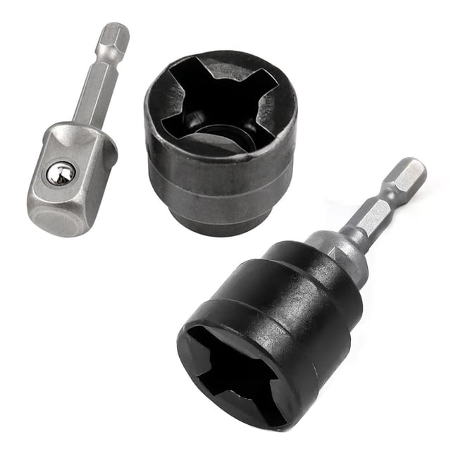 Adaptador TorSor para gato tijera a llave de impacto de 1/2" - 2 unidades