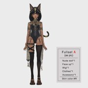 ShugaFairy Bast 1/4 Bjd Dolls Fantasy Ancient Egypt Mysterious Fighting Style Cat Guard High Quality Ball Jointed Dolls Gifts