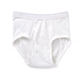 thumbnail image 4 of Gildan Men's White Briefs Underwear 10-PACK Waist Sizes 36, 38 100% Cotton, 4 of 4
