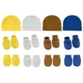 thumbnail image 6 of TELOLY 4 Pairs Baby Mittens,Foot Cover and Hat Baby Mittens Newborn,Newborn Mittens No Scratch, 6 of 6