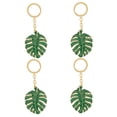 thumbnail image 3 of 4pcs Stylish Turtle Dorsal Shape Key Chains Unique Hanging Pendants Hangings, 3 of 9