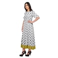 thumbnail image 2 of Moomaya Kurti Longue Imprimée Tenue d'Été Tunique Ligne A pour Femmes, 2 of 5