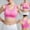 Hot Pink, variant on Women's High-Impact Sports Bra for Running Yoga and Training with Shock Absorption Support