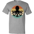 thumbnail image 3 of Inktastic Octopus Retro Vintage Sunset T-Shirt, 3 of 5