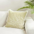 thumbnail image 4 of Elegant Embroidered Floral Poly Filled Pillow, 4 of 4