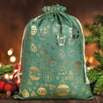 thumbnail image 5 of RBCKVXZ Christmas Gift Bag Sacks for Presents 8x12 Inch, Green Christmas Tree Snowman Deer Stocking Storage Sack Present Xmas Gift Bags Party Favors Bags, 5 of 7