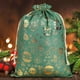 thumbnail image 5 of Bolsa de regalo navideña | Bolsa decorativa navideña de 20 x 30 cm para regalos familiares y decoración del hogar | Artículos para fiestas navideñas y decoraciones festivas, 5 of 5