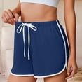 thumbnail image 7 of Cleaning Womens Pajama Shorts Soft Sleep Bottoms Plus Size Lounge Boxers Pj Sleepwear Bottom Drawstring Elastic Waist Pull On Stretch Bermuda Shorts Baggy Relaxed Fit Chino Shorts, 7 of 7