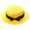 A-Yellow78, variant on Yuanlong Girls' Fedora Hat Bow Knot Decoration Breathable Hat Color Block Outdoor Travel Kids Straw Hat