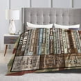 thumbnail image 4 of Wijzvio To My Brother Throw Blanket Soft Fuzzy Fleece Blanket For Couch Bed Living Room Decoration 80"X60", 4 of 9