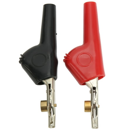 

Test Clips With Needle Clips Testing Clamps 1 Set Non Stripping Test Clips With Needle PVC Cupronickel Electrical Clamps 25mm Opening