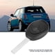 thumbnail image 3 of Funda de llavero plegable, cubierta de carcasa de llave 2 botones Carcasa de cubierta de carcasa de llave remota para coche negra Carcasa para MINI One Cooper S R50 Ecomeon no, 3 of 4