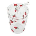 thumbnail image 3 of Verre à Jus, Résistant à la Chaleur, Clair, Fraise, Multifonctionnel, 3 of 8