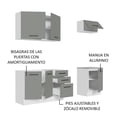 thumbnail image 4 of Cocina Integral Completa Modular Madesa Agata 180cm BG, 4 of 5