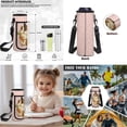 thumbnail image 5 of Yspwyqan Heart Dot Guinea Pig Backpack Set With Lunch Box Pencil Case Girls, Lightweight Trendy Double Zipper School Bookbags Fits 14" Laptop for Elementary, 5 of 7