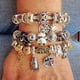 thumbnail image 4 of Disney-pulsera con abalorios de Star Wars para mujer, brazalete con diseño de arma Ultimate, Darth Vader, BB-8, C-3PO, Chewbacca, Yoda, 4 of 5