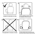 thumbnail image 2 of Transparent Anti-kick Cover Backseats Protector for Kids Back Seats Protector Sag Proof Waterproof Car Back Seats Cover for Kids Who Make Big Messes incredible, 2 of 7