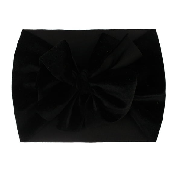 Herrnalise Kids Newborn Girls Baby Solid Headband Hair Band Bow Accessories Headwears