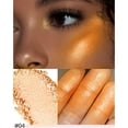 thumbnail image 4 of Mbxmh Rose Diamond Highlight Pink Gold, Highlighter 6 Colors Smooth Highlighter Powder Longlasting Highlighter Makeup, New Arrival!, 4 of 5