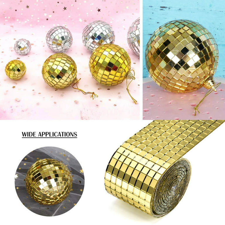 Disco Ball Tiles Self adhesive Disco Tiles For Diy - Temu