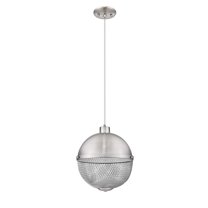 Vivio Lighting Parma Modern Brushed Nickel Sphere Pendant Lights