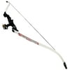 40 lb Black / White / Camouflage Camo Archery Hunting Recurve Bow w/ Aluminum Alloy Riser 75 55 25 lbs Compound Crossbow
