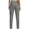 thumbnail image 5 of High Waisted Cargo Pants for Women Straight Leg Work Trousers Multi-Pockets Utility Bottoms Breathable Cotton Twill Outdoorwear, 5 of 8