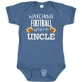 thumbnail image 3 of Inktastic Watching Football with My Uncle Boys or Girls Baby Bodysuit, 3 of 5