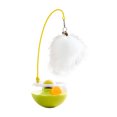 thumbnail image 1 of Juguete interactivo para gatos con plumas y pista con campana para gatos de interior, ejercicio, 25 cm de alto, 1 of 4