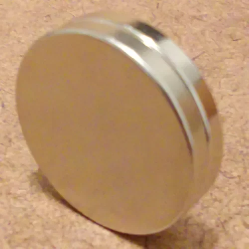 2 N52 Neodymium Cylindrical (3/4 X 1/8) Inch Cylinder/Disc Magnets.