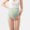 Mint Green, variant on Herrnalise Women Graphene Plus Size Maternity Panties High Waist Late Pregnancy Panties