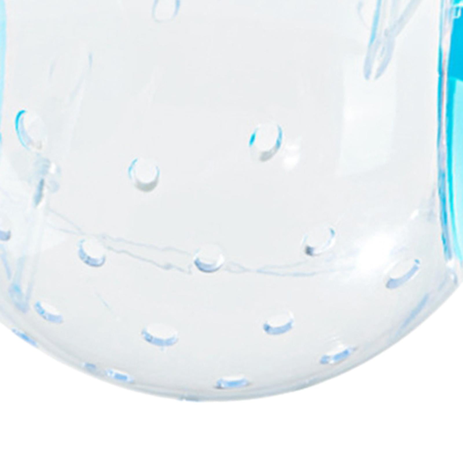 FITYLE 16cm Hamster Exercise Ball Gerbil Ball Wheel Clear Accessory Multipurpose Convenient Assemble Interactive Toy with Vent Holes blue