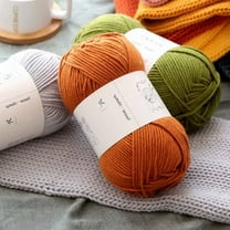 Thread Ball*1 1Pc=100G Hand Woven Cotton Yarn Soft Crochet Yarn for Hand Knitting Warm Sweater Sofa Cushion Scarf Diy (Color : 1Pc 01) Diy Knitting Diy