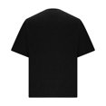 thumbnail image 5 of USNSM Men Gentlemans Business T Shirt Short Sleeve Fitness Muscle T Shirt V Neck Gym Tee Fashion Workout Casual Shirts Black L, 5 of 7