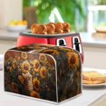 thumbnail image 3 of Yuyamidu Cute Cat Toaster Cover 2 Slice Sunflower Bread Maker Dust Cover Wide Slot Kitchen Small Appliance Dustproof Cover Universal Small Microwave Oven Cover, 3 of 7