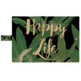 thumbnail image 3 of PKQWTM Modern tropical palm leaves Happy Life quote Book Cover Book Protector Book Sleeve Book Pouch Book Bag 6x9 inch, 3 of 4