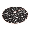 thumbnail image 2 of Bingfone Christmas Tree Skirt Mat Christmas Decoration Interior 30"-Anchor, 2 of 8