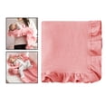 thumbnail image 3 of Manta transpirable para bebé, funda para cochecito, de para bebé, manta de recepción para y niñas, regalos para recién nacidos, Rosa Sunnimix  Manta envolvente, 3 of 8