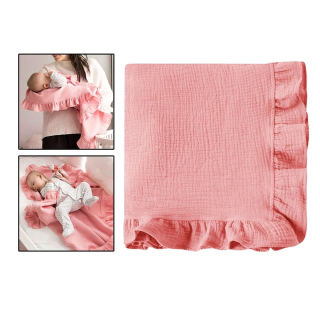 Manta suave para bebé CUTICAT Manta envolvente Rosado