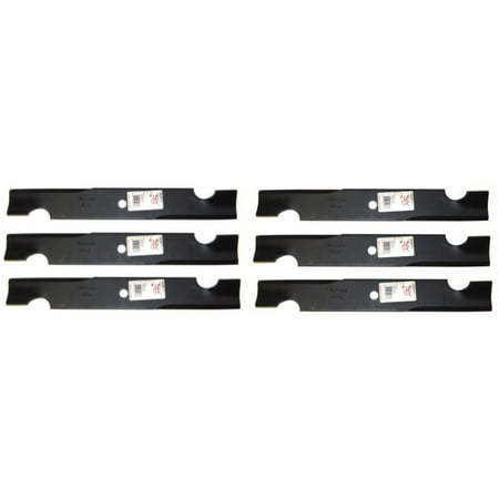 Heavy Duty Blade Grinder - (6) 2173 Rotary Heavy Duty Blades Compatible With Bobcat 112111-02, 32022A