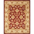 thumbnail image 2 of Safavieh Heritage 4' Square Hand Tufted Wool Rug in Red and Ivory, 2 of 10