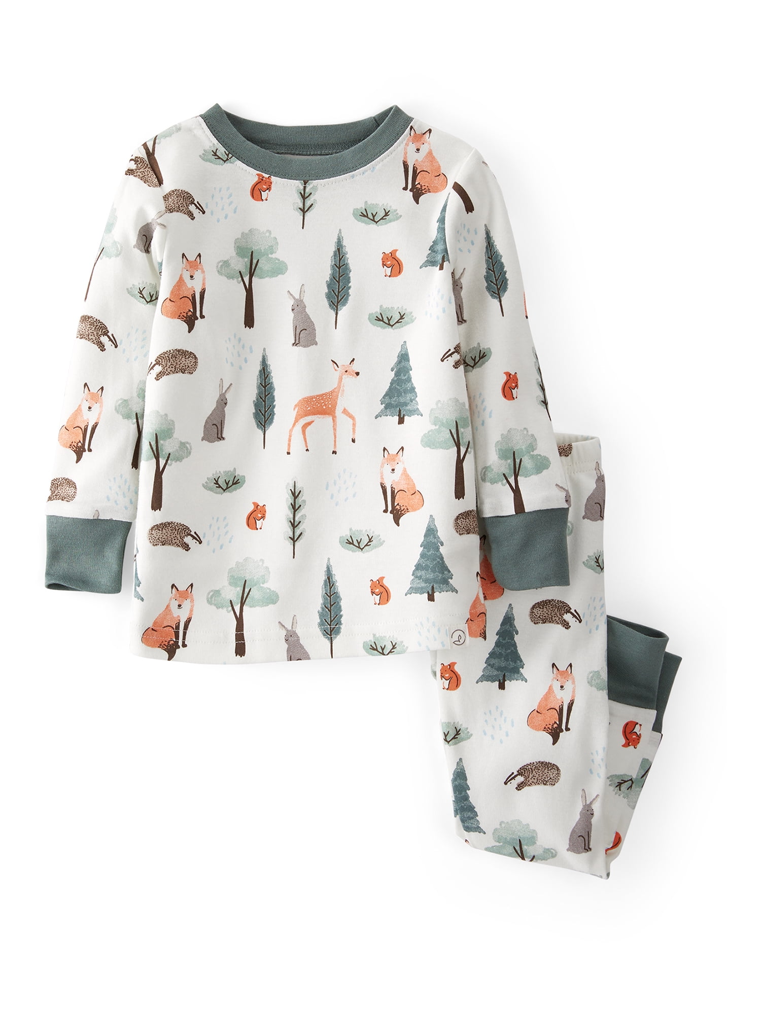 Little Planet by Carter's Baby & Toddler Boy or Girl Gender Neutral Snug Fit Organic Long Sleeve Pajamas, 2pc, 2T-5T