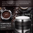 thumbnail image 2 of Niveleur de Café 54mm Composants de Distribution de Remplacement Composant de Tasseur Pièce de Distributeur à Double Tête Accessoire de Remplacement, 2 of 6