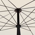 thumbnail image 3 of vidaXL Garden Parasol with Pole 200x130 cm Sand, 3 of 4