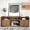 70 In Walnut, variant on Mid Century Modern TV Stand for Bedroom, Fluted Entertainment Center for TVs up to 75 Inch, Media Console with Sliding Doors for Living Room, Walnut