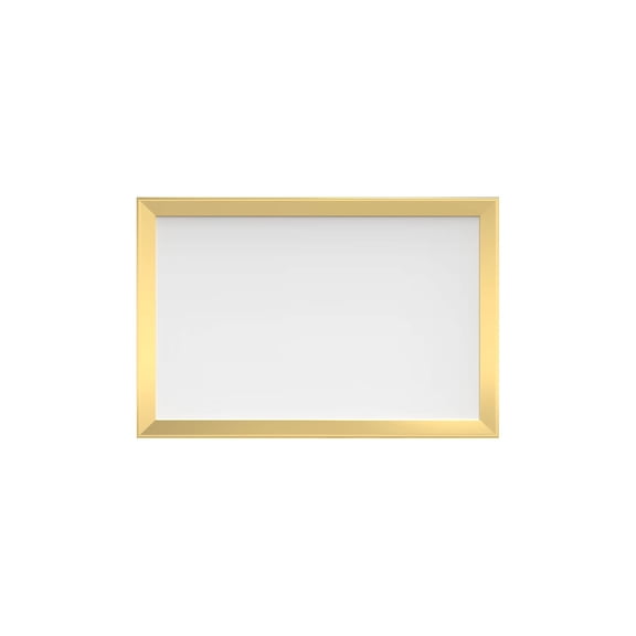 U Brands Steel Dry-Erase Whiteboard Framed 1.4' x 1.9' (3323U00-01)