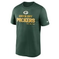 thumbnail image 2 of Men's Nike Green Green Bay Packers Legend Community Performance T-Shirt, 2 of 3