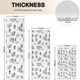 thumbnail image 4 of White Cow Milk Pattern Kitchen Rugs Sets Of 3,Kitchen Runner Rugs Non Skid Washable,Decorative Kitchen Floor Mats for Kitchen,Sink,Laundry,17"x30"+ 17"x47" + 17"x59", 4 of 6