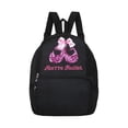 thumbnail image 3 of Mochila de ballet, regalo de cumpleaños, bolsa de viaje para baile latino y yoga. Negro, 3 of 8