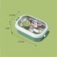 thumbnail image 3 of Children'S Lunch Box Children'S Sealed & Lovely Portable Food Containers Heatable Lunch Box, 3 of 5